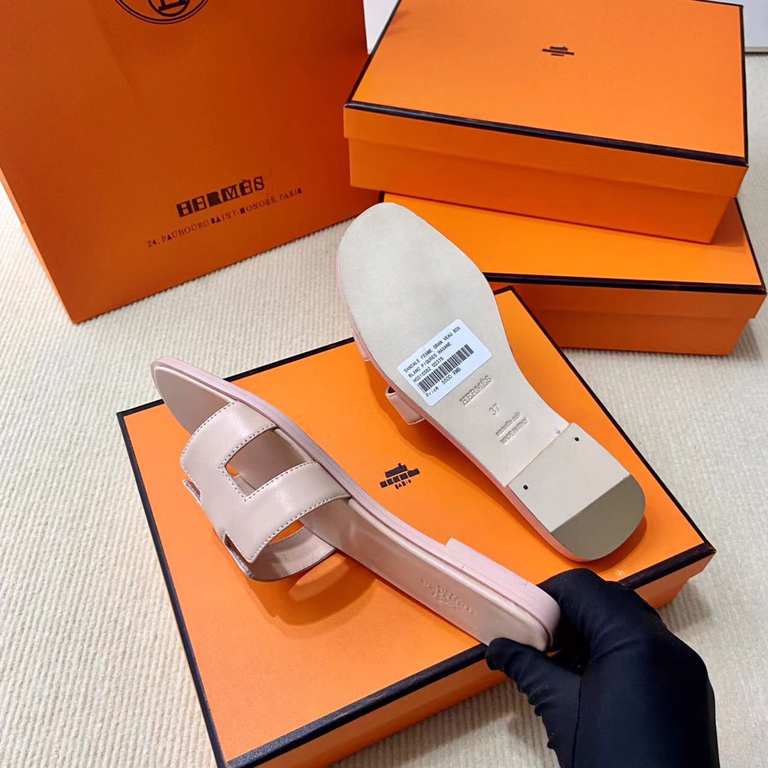 에르메스 올수공 오란 슬리퍼 샌들 스위프트 91